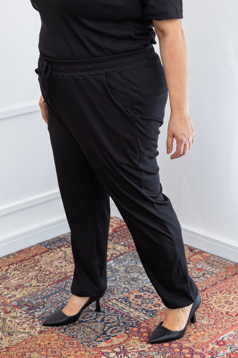 Calça Urban – Jogger Clássica com Bolsos em Canelado Flex - Naguirre Shop