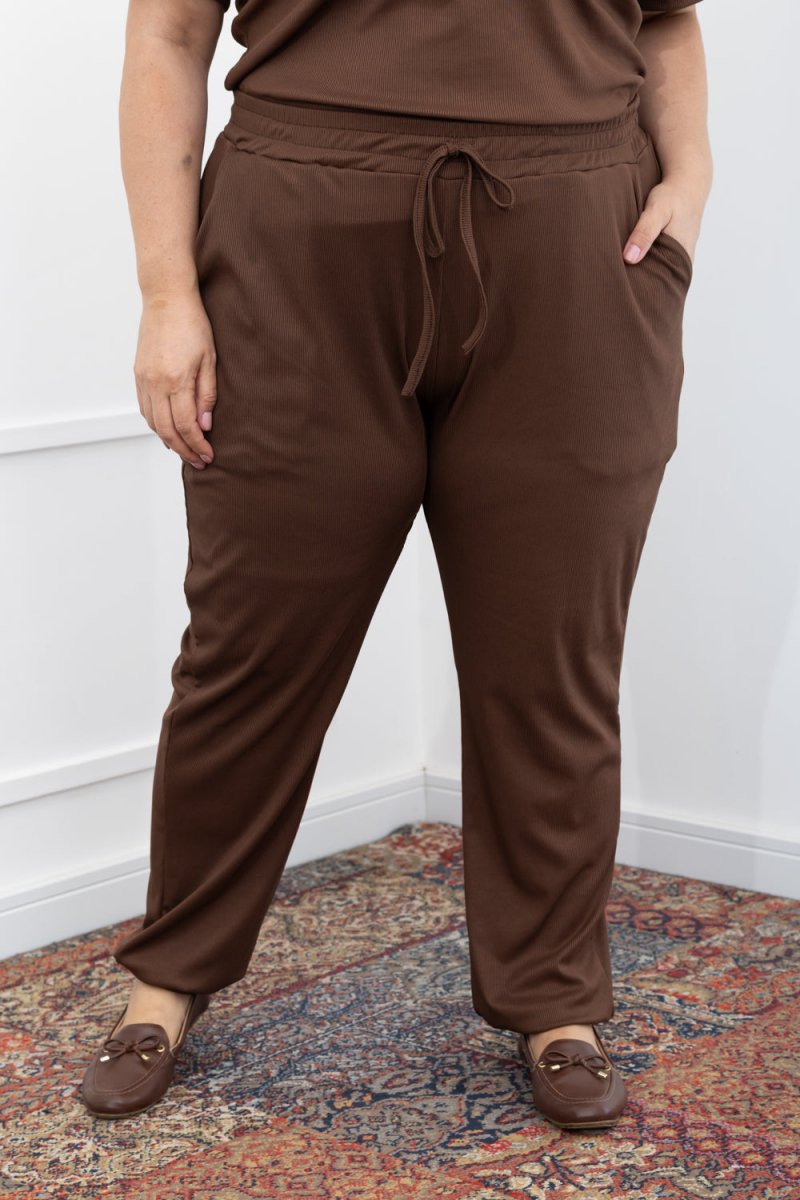 Calça Urban – Jogger Clássica com Bolsos em Canelado Flex - Naguirre Shop