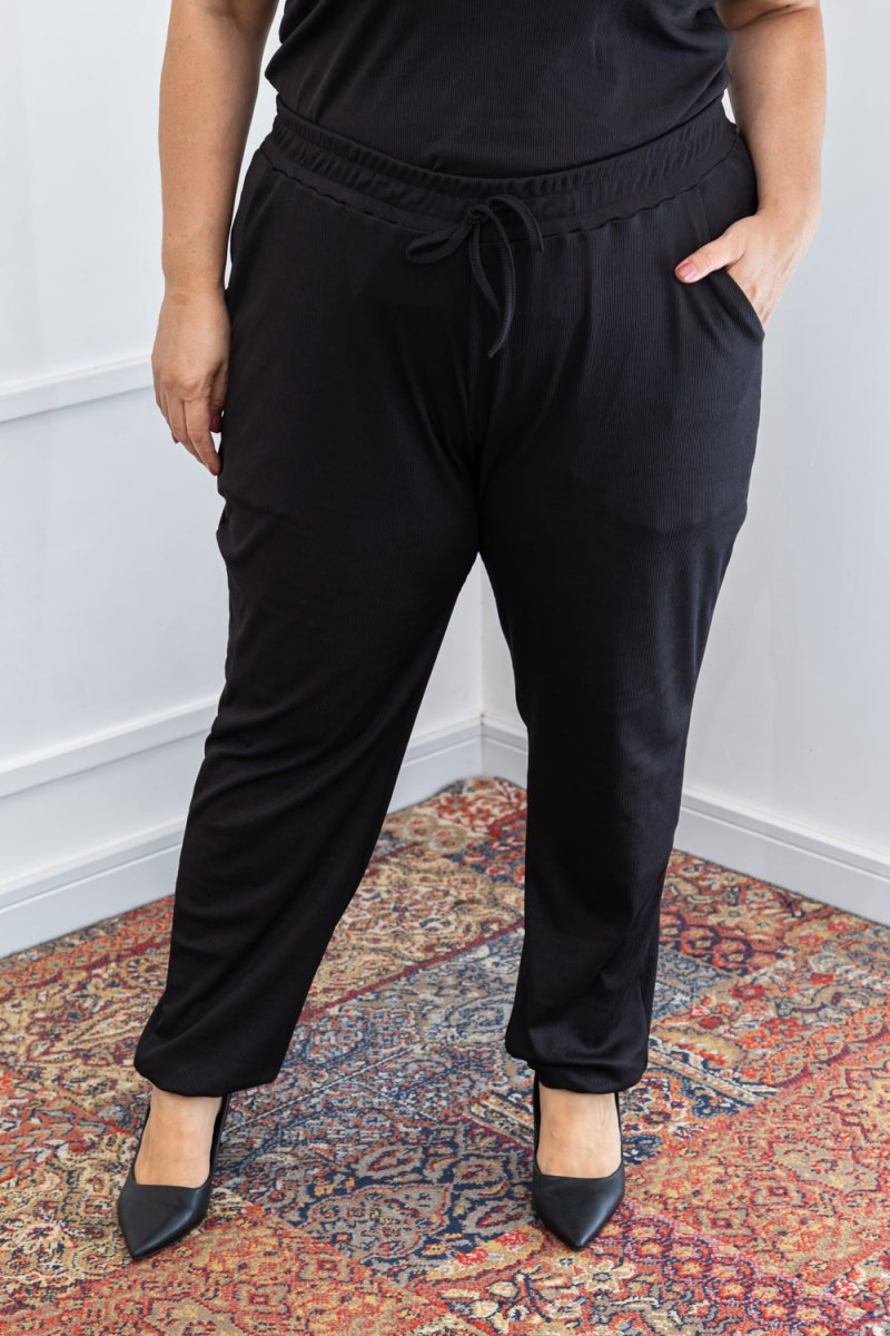 Calça Urban – Jogger Clássica com Bolsos em Canelado Flex - Naguirre Shop