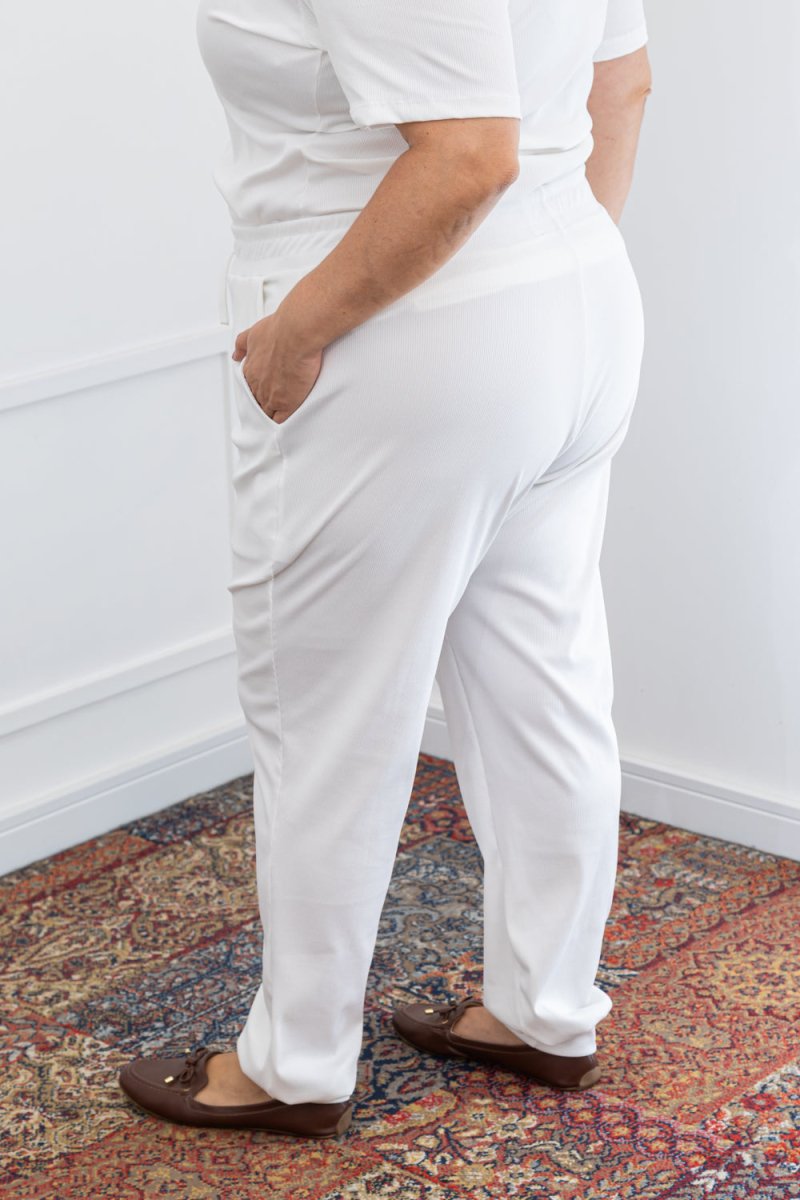 Calça Urban – Jogger Clássica com Bolsos em Canelado Flex - Naguirre Shop