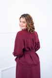 Camisa Social Encanto – Com Cinto e Manga Longa em Linho Light - Naguirre Shop