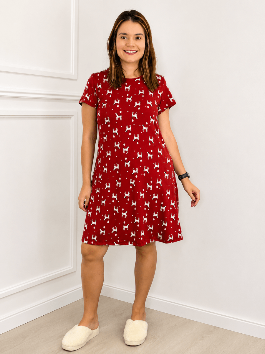Camisola Confort Midi com Toque Sublime em Suede Premium - Naguirre Shop