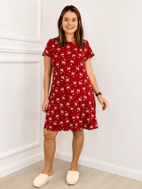 Camisola Confort Midi com Toque Sublime em Suede Premium - Naguirre Shop
