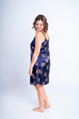 Camisola Valentina - Alcinha Regulável de Cetim - Naguirre Shop