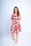 Camisola Valentina - Alcinha Regulável de Cetim - Naguirre Shop