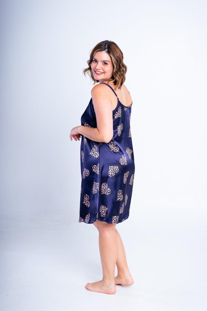 Camisola Valentina - Alcinha Regulável de Cetim - Naguirre Shop