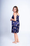 Camisola Valentina - Alcinha Regulável de Cetim - Naguirre Shop