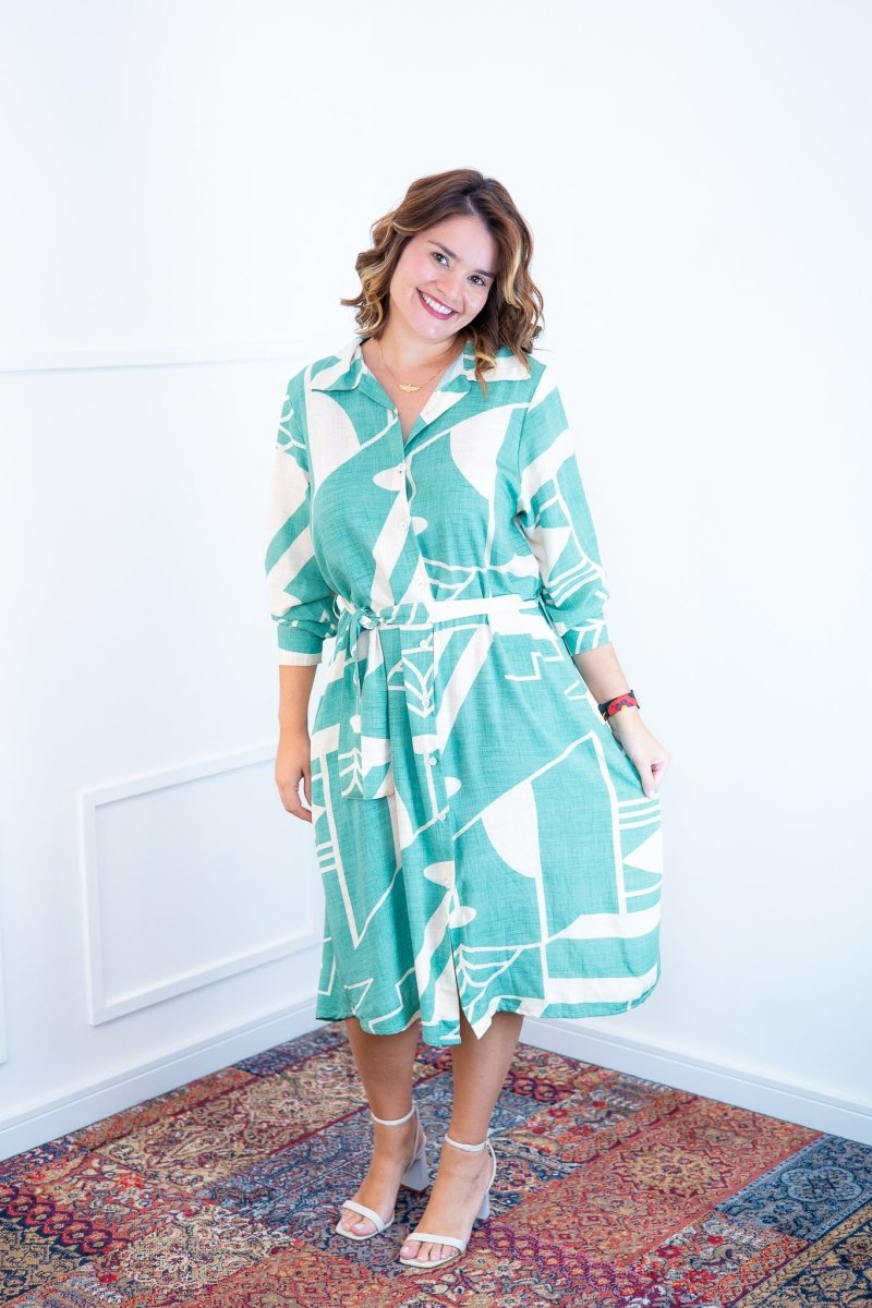 Chemise Gisele - Social Manga Longa Com Botões Em Viscolinho - Naguirre Shop
