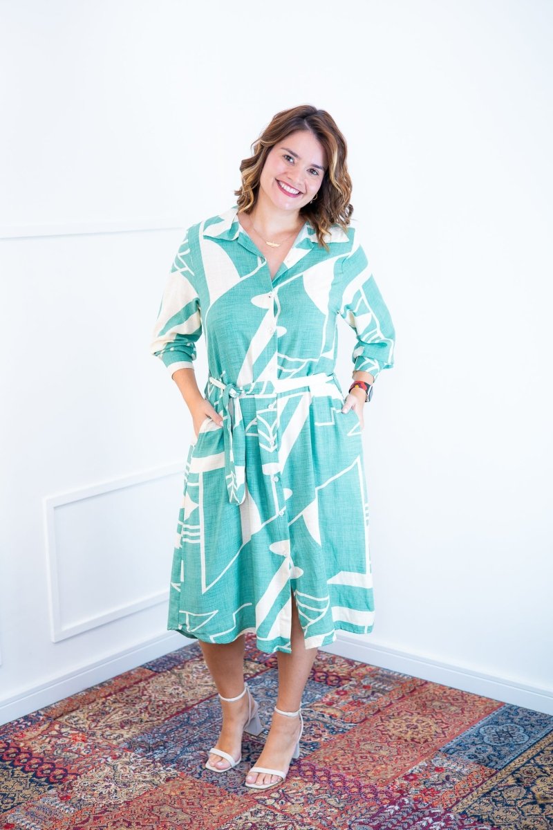 Chemise Gisele - Social Manga Longa Com Botões Em Viscolinho - Naguirre Shop