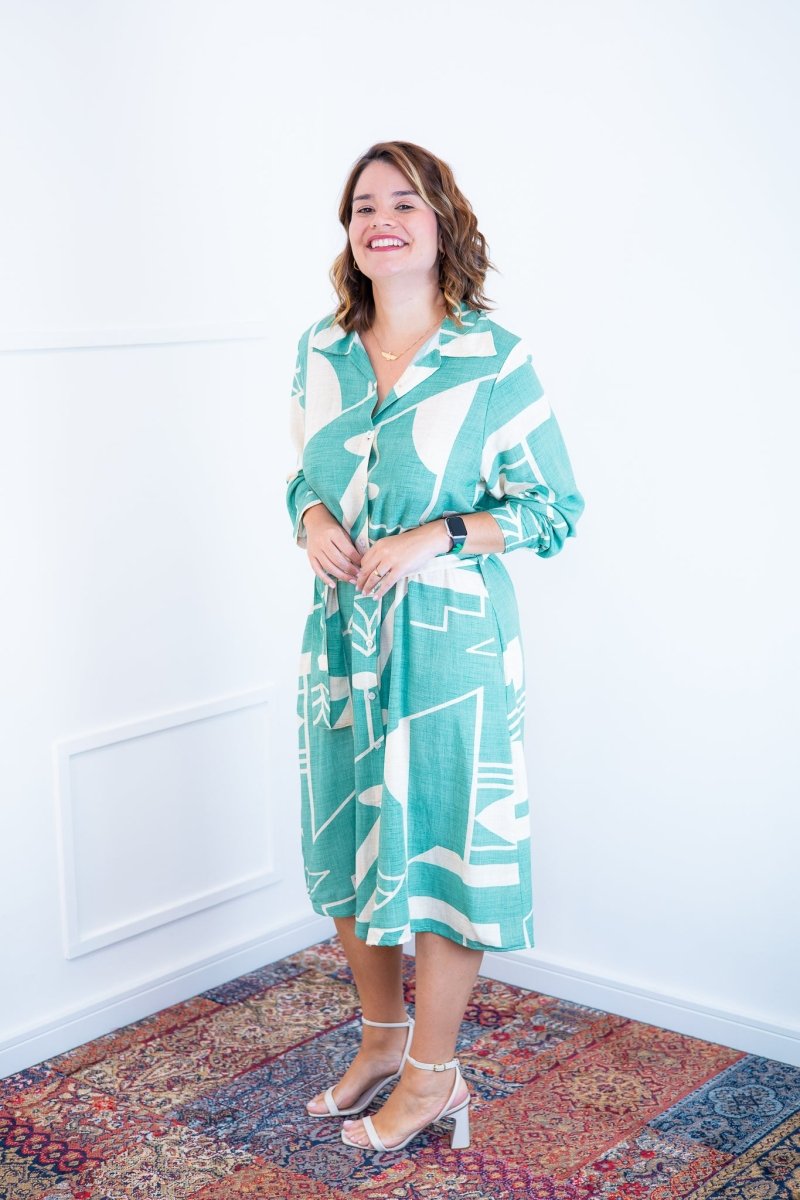 Chemise Gisele - Social Manga Longa Com Botões Em Viscolinho - Naguirre Shop