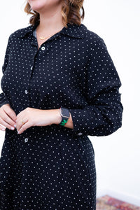 Chemise Gisele - Social Manga Longa Com Botões Em Viscolinho - Naguirre Shop