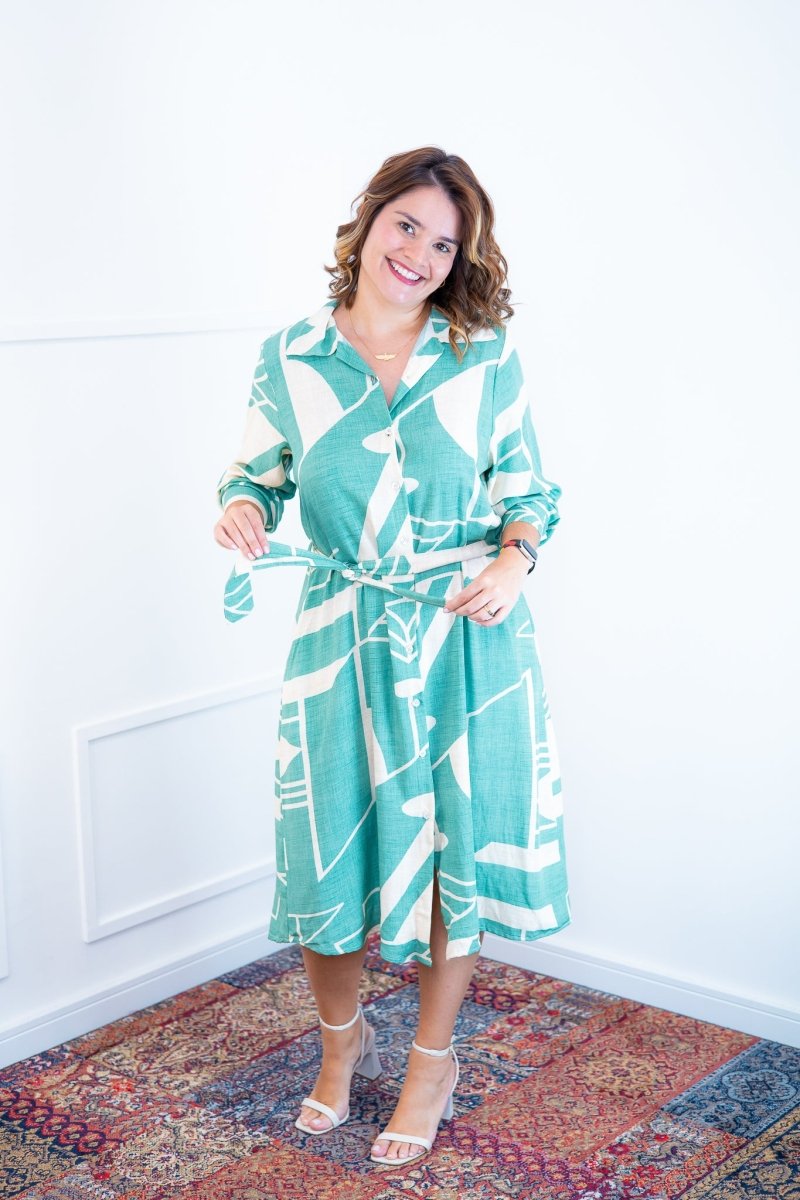 Chemise Gisele - Social Manga Longa Com Botões Em Viscolinho - Naguirre Shop