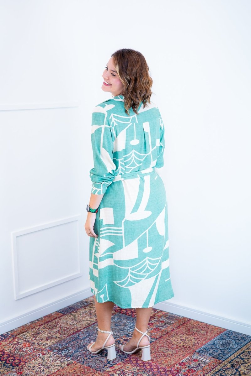 Chemise Gisele - Social Manga Longa Com Botões Em Viscolinho - Naguirre Shop