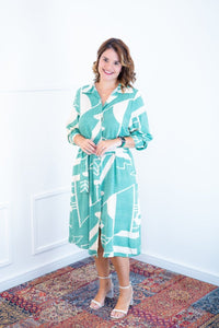 Chemise Gisele - Social Manga Longa Com Botões Em Viscolinho - Naguirre Shop
