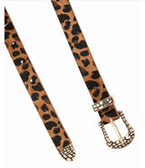 Cinto Animal Print com Fivela Croco Tigresa - Naguirre Shop