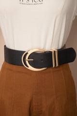 Cinto Feminino Elástico com Fivela Dourada Hollywood - Naguirre Shop