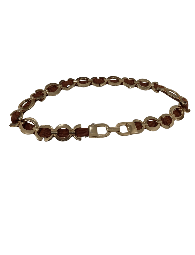 Cinto Imperial – Elástico com Fivela Dourada - Naguirre Shop