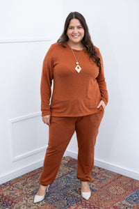Conjunto Copenhaguen - Lãzinha Gola Redonda Calça Jogger Com Bolsos - Naguirre Shop