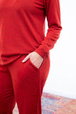 Conjunto Copenhaguen - Lãzinha Gola Redonda Calça Jogger Com Bolsos - Naguirre Shop