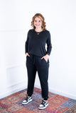 Conjunto Copenhaguen - Lãzinha Gola Redonda Calça Jogger Com Bolsos - Naguirre Shop