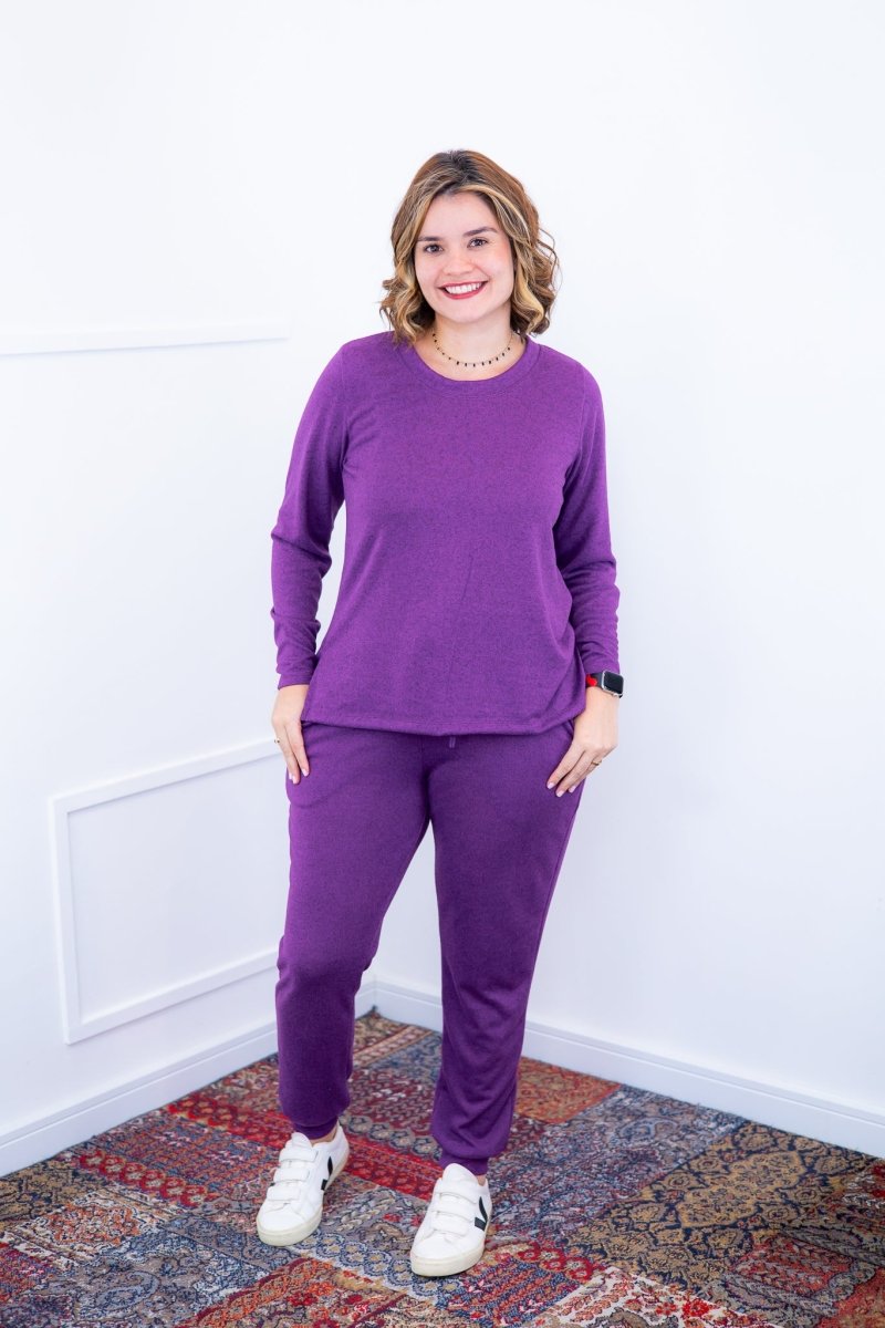 Conjunto Copenhaguen - Lãzinha Gola Redonda Calça Jogger Com Bolsos - Naguirre Shop