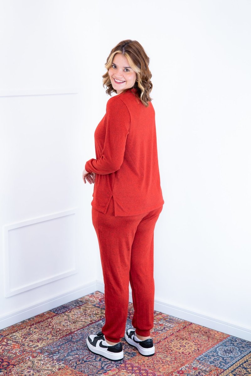 Conjunto Copenhaguen - Lãzinha Gola Redonda Calça Jogger Com Bolsos - Naguirre Shop