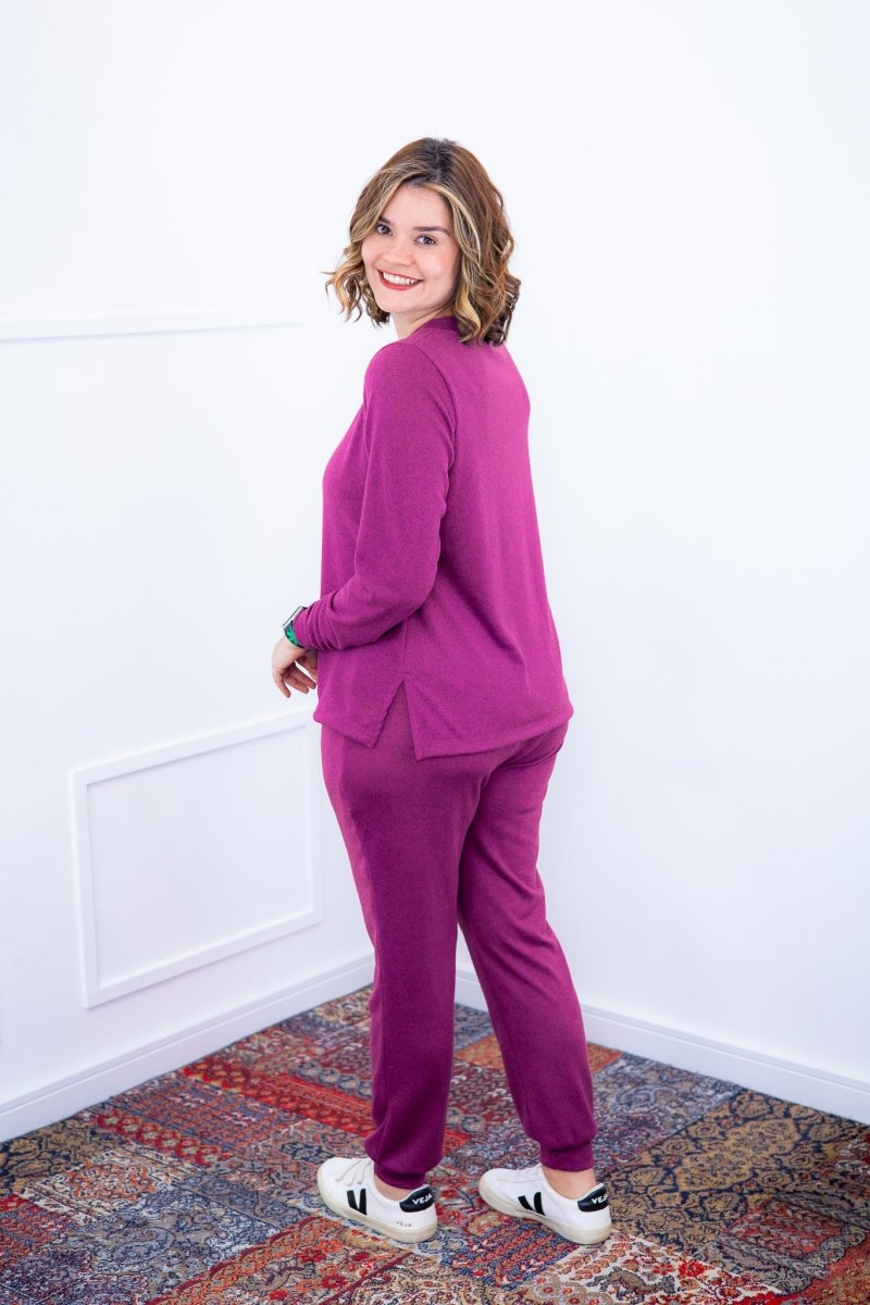 Conjunto Copenhaguen - Lãzinha Gola Redonda Calça Jogger Com Bolsos - Naguirre Shop