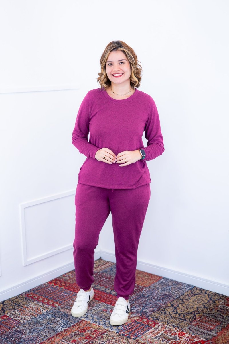 Conjunto Copenhaguen - Lãzinha Gola Redonda Calça Jogger Com Bolsos - Naguirre Shop