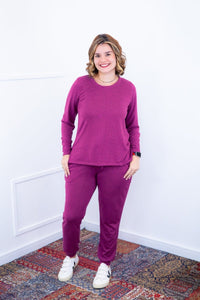 Conjunto Copenhaguen - Lãzinha Gola Redonda Calça Jogger Com Bolsos - Naguirre Shop