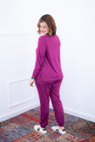 Conjunto Copenhaguen - Lãzinha Gola Redonda Calça Jogger Com Bolsos - Naguirre Shop