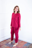 Conjunto Copenhaguen - Lãzinha Gola Redonda Calça Jogger Com Bolsos - Naguirre Shop