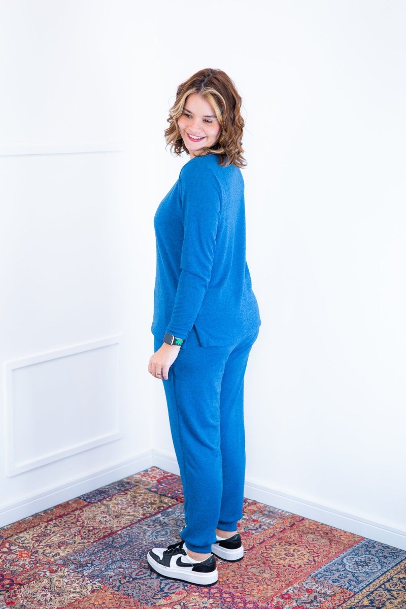 Conjunto Copenhaguen - Lãzinha Gola Redonda Calça Jogger Com Bolsos - Naguirre Shop