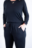 Conjunto Copenhaguen - Lãzinha Gola Redonda Calça Jogger Com Bolsos - Naguirre Shop