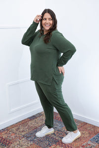Conjunto Copenhaguen - Lãzinha Gola Redonda Calça Jogger Com Bolsos - Naguirre Shop