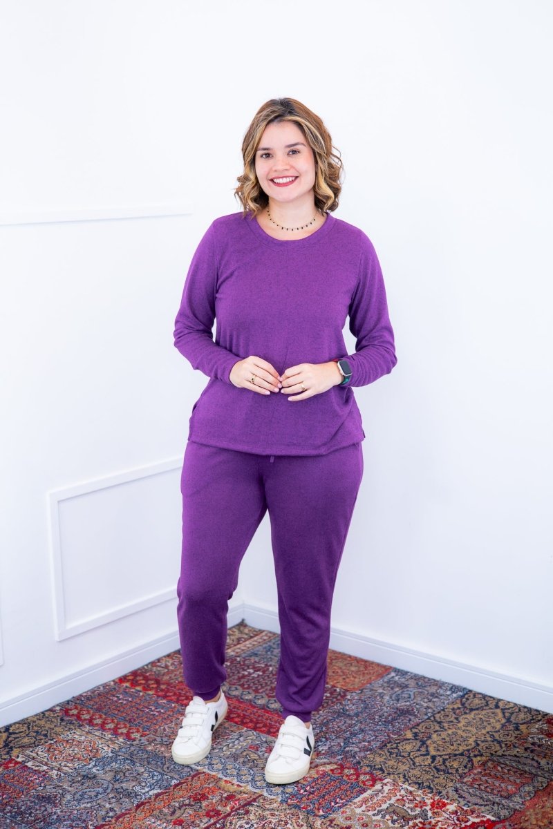 Conjunto Copenhaguen - Lãzinha Gola Redonda Calça Jogger Com Bolsos - Naguirre Shop