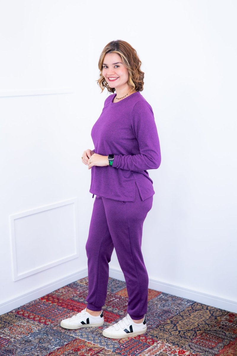 Conjunto Copenhaguen - Lãzinha Gola Redonda Calça Jogger Com Bolsos - Naguirre Shop