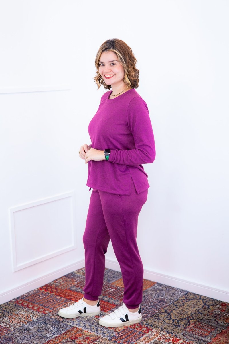 Conjunto Copenhaguen - Lãzinha Gola Redonda Calça Jogger Com Bolsos - Naguirre Shop