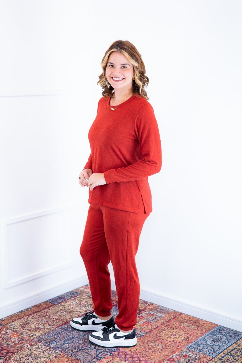 Conjunto Copenhaguen - Lãzinha Gola Redonda Calça Jogger Com Bolsos - Naguirre Shop