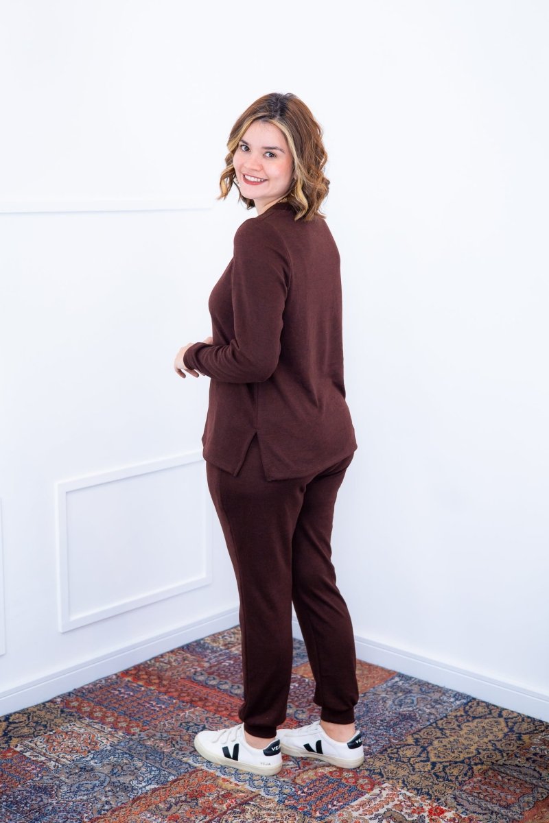 Conjunto Copenhaguen - Lãzinha Gola Redonda Calça Jogger Com Bolsos - Naguirre Shop