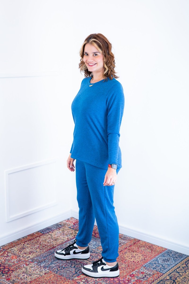 Conjunto Copenhaguen - Lãzinha Gola Redonda Calça Jogger Com Bolsos - Naguirre Shop