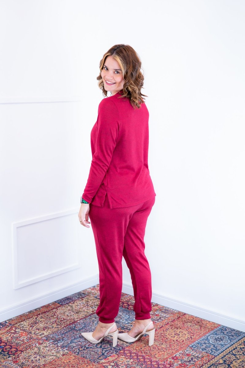 Conjunto Copenhaguen - Lãzinha Gola Redonda Calça Jogger Com Bolsos - Naguirre Shop