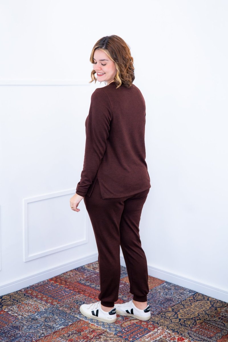 Conjunto Copenhaguen - Lãzinha Gola Redonda Calça Jogger Com Bolsos - Naguirre Shop