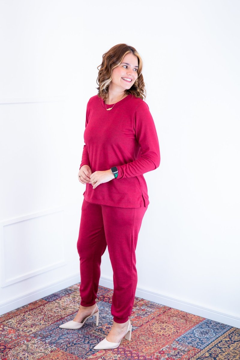 Conjunto Copenhaguen - Lãzinha Gola Redonda Calça Jogger Com Bolsos - Naguirre Shop