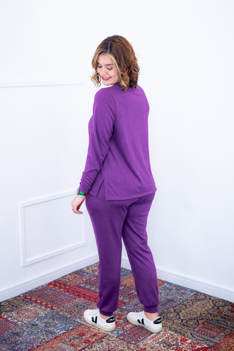 Conjunto Copenhaguen - Lãzinha Gola Redonda Calça Jogger Com Bolsos - Naguirre Shop