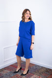 Conjunto Dulce – Blusa Oversized e Bermuda com Bolsos em Linho Light - Naguirre Shop