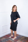 Conjunto Dulce – Blusa Oversized e Bermuda com Bolsos em Linho Light - Naguirre Shop