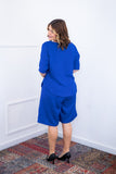 Conjunto Dulce – Blusa Oversized e Bermuda com Bolsos em Linho Light - Naguirre Shop