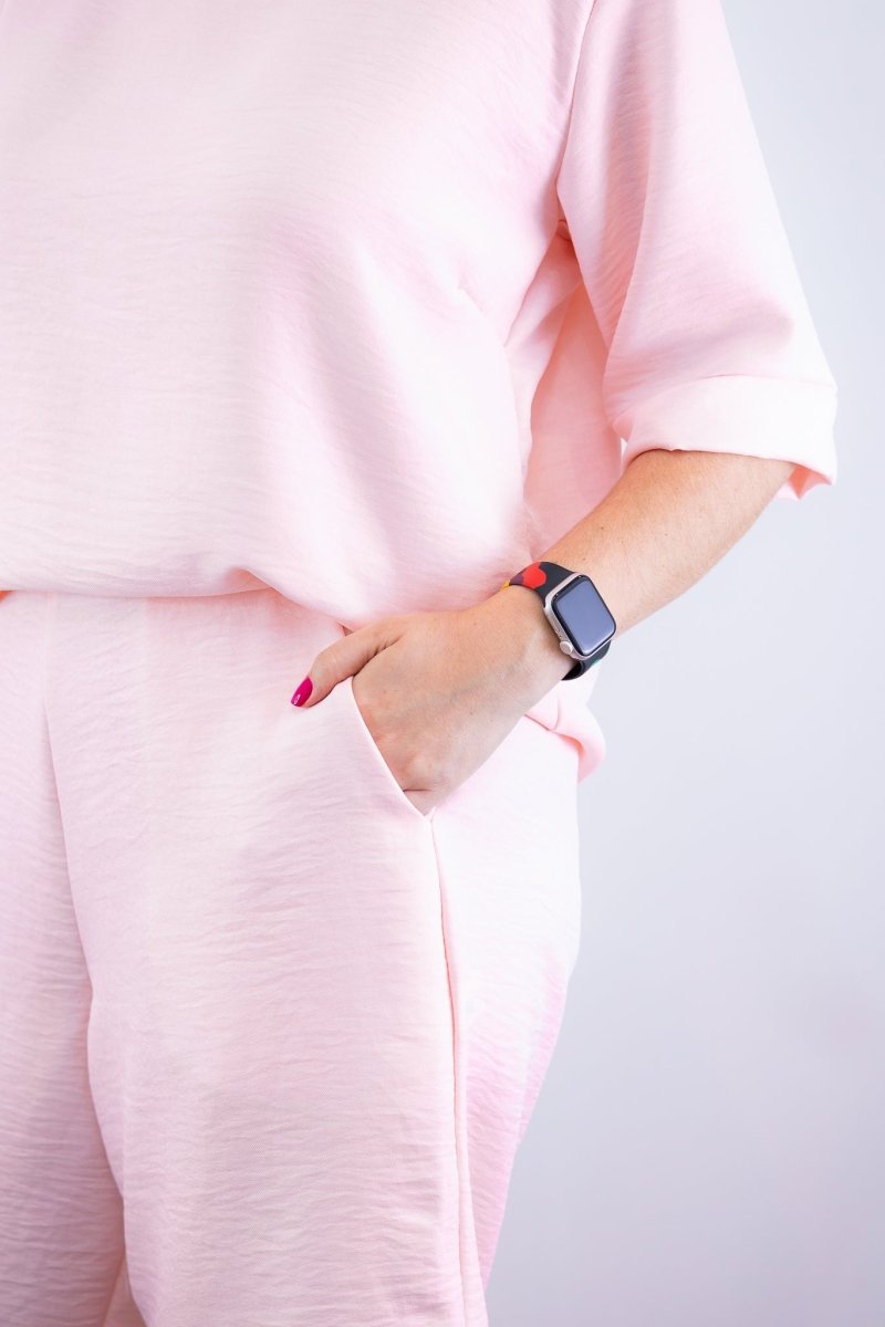 Conjunto Dulce – Blusa Oversized e Bermuda com Bolsos em Linho Light - Naguirre Shop