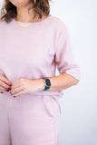 Conjunto Dulce – Blusa Oversized e Bermuda com Bolsos em Linho Light - Naguirre Shop