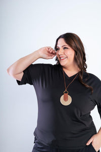 Conjunto Flórida - Malha Confort Calça e Blusa de Gola V - Naguirre Shop